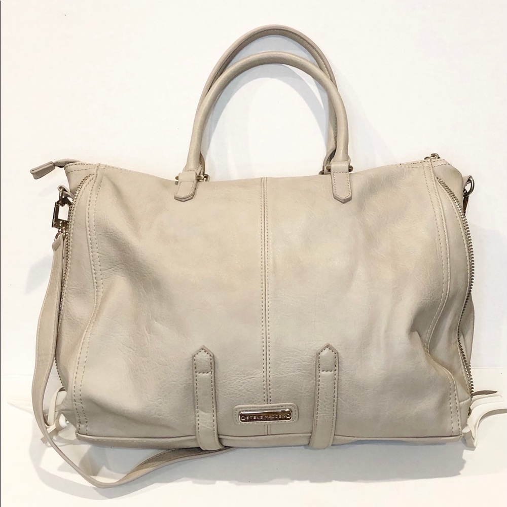Steve Madden Gray/Tan/Shoulder bag/purse M/L size